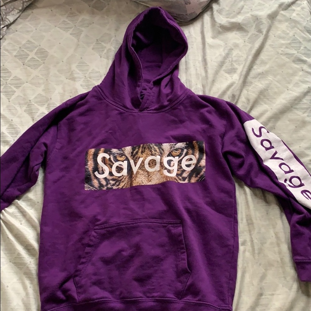 Savage tiger hoodie